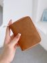 Minimalist Zipper Small Wallet