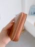 Minimalist Zipper Small Wallet