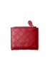 Quilted Snap Button Card Holder