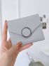 Stitch Detail Small Wallet