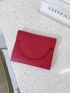 Stitch Detail Small Wallet