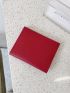 Stitch Detail Small Wallet