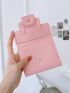 Snap Button Long Wallet