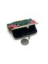 Floral Embroidered Kiss Lock Coin Purse