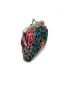 Floral Embroidered Kiss Lock Coin Purse