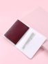 X Julia Chen Cartoon Graphic Passport Case