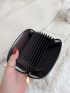 Minimalist Zipper Around Card Holder