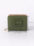 Buckle Decor Small Wallet