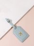 Letter Graphic Passport Case & Luggage Tag