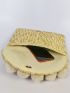 Pom Pom Decor Straw Bag