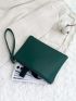 Mini Minimalist Clutch Bag With Wristlet