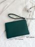 Mini Minimalist Clutch Bag With Wristlet