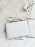 Mini Minimalist Clutch Bag With Wristlet