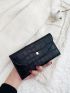 Mini Crocodile Embossed Flap Square Bag