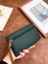 Minimalist Zip Front Square Bag