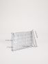 Metallic Embossed Clutch Bag