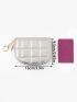 Metallic Quilted Card Holder