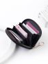 Quilted Zip Around Coin Purse