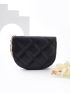 Quilted Zip Around Coin Purse