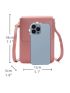 Flower Decor Flap Phone Wallet