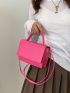 Mini Minimalist Square Satchel Bag