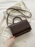Minimalist Flap Square Bag