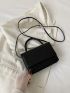Mini Minimalist Square Satchel Bag