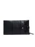 Snakeskin Embossed Long Wallet