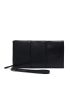 Snakeskin Embossed Long Wallet