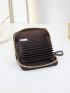 Crocodile Embossed Zip Around Card Holder