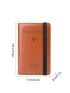 Airplane & Letter Embossed Passport Case