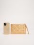 Metallic Quilted Clutch Bag