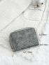 Minimalist Zipper Around Card Holder