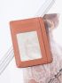 Minimalist Stitch Detail Card Holder