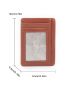 Minimalist Stitch Detail Card Holder
