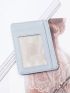 Minimalist Stitch Detail Card Holder