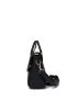 Metal Decor Double Handle Satchel Bag