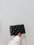Mini Quilted Chain Box Bag