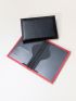 2pcs Couple Letter Graphic Passport Case