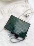 Quilted Pattern Clutch Bag