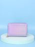 Minimalist Zipper Around Card Holder