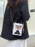 Mini Cartoon Figure Graphic Box Bag
