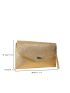 Minimalist Snap Button Square Bag
