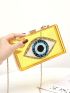 Mini Eye Graphic Box Bag