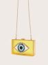 Mini Eye Graphic Box Bag