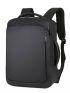 Travel Laptop Backpack Waterproof Backpack School Computer School Bag With USB Charging Port For Men Women College Students Fits 15.6 Inch Laptop Black