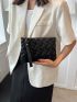 Braided Design Square Bag