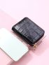 Crocodile Embossed Zip Around Card Holder