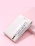 Crocodile Embossed Buckle Decor Flap Phone Wallet
