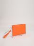 Plaid Embossed Square Bag With Wristlet